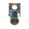Panduit One-Hole Compression Lug, 1 to 2 in Stud, Standard Barrel, Copper, Blue LCA400-12H-6 - alternate 2